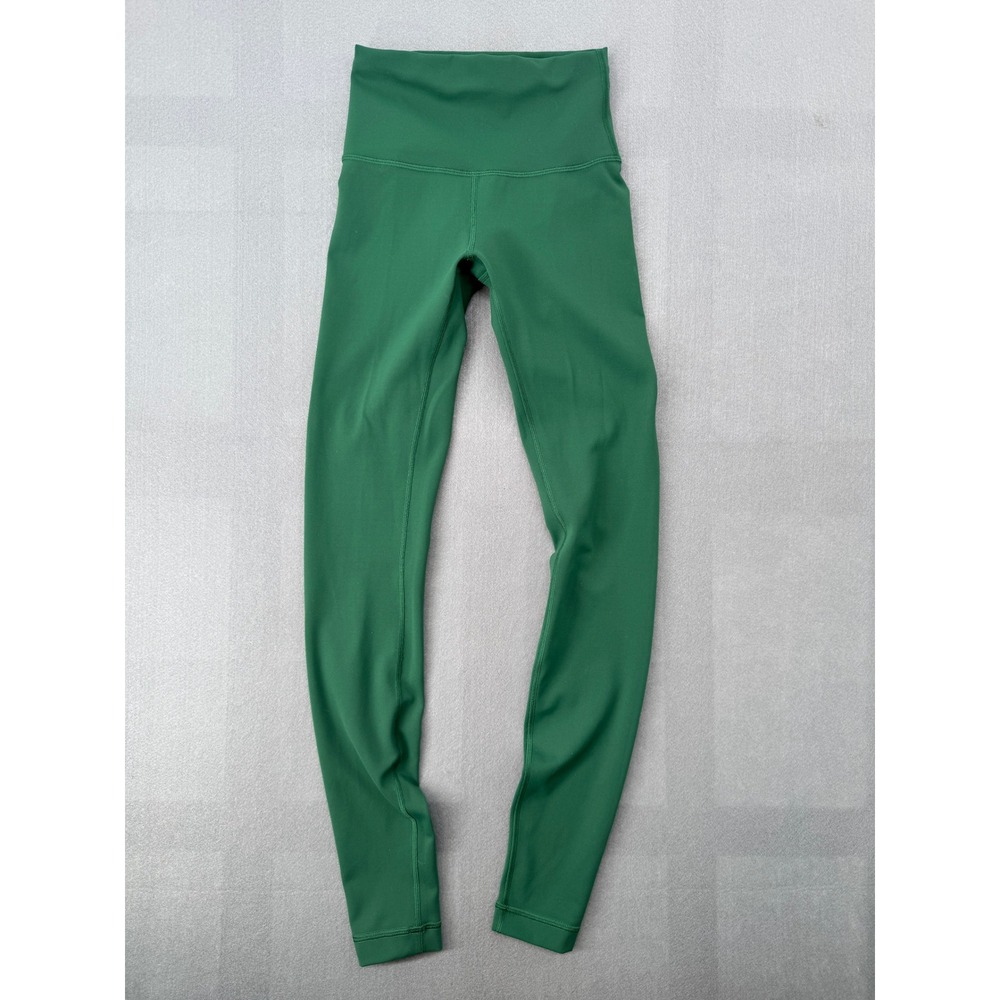 Lululemon Align High Rise Leggings Sz 2 Green Buttery Soft Yoga Gorpcore Active